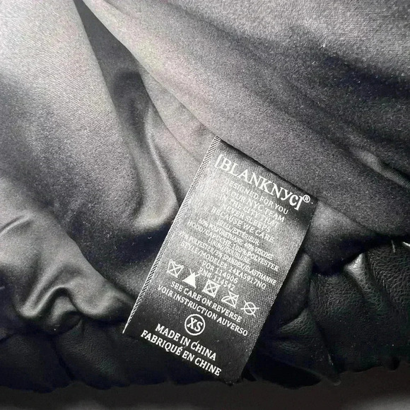 BLANKNYC LEATHER JACKET. - Picture 4 of 5